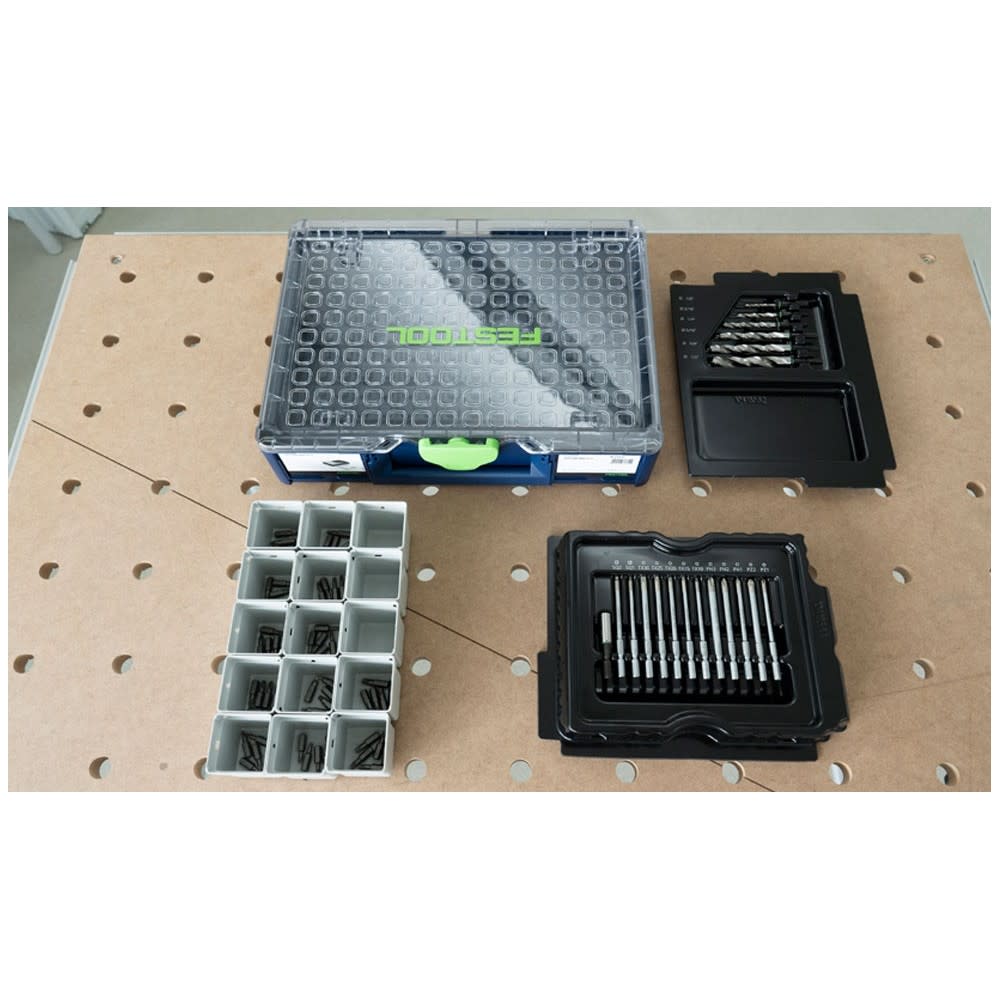 Festool Systainer3 and Bit Organizer M89 CE-F Centrotec 94pc Set - Ascmtools