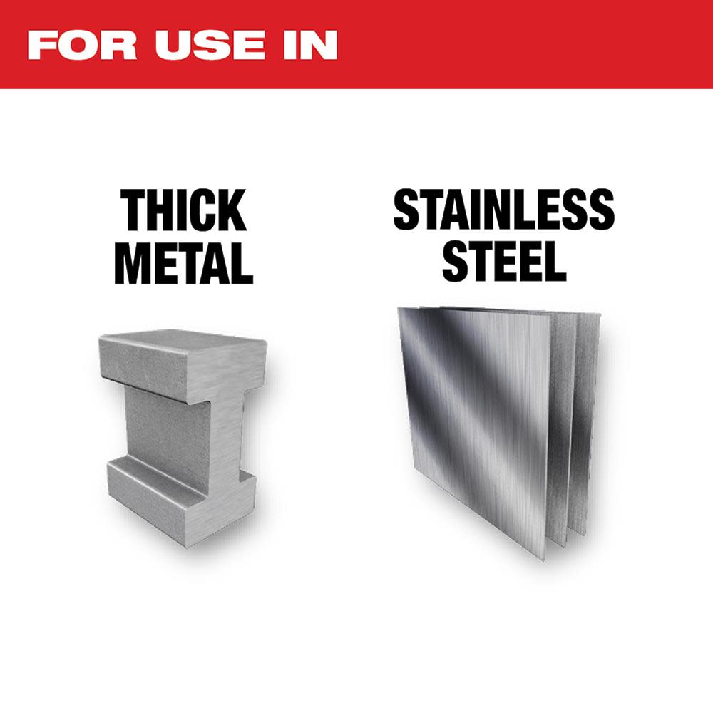 Milwaukee 9 in. 7TPI THE TORCH Carbide Teeth SAWZALL Blade - Ascmtools