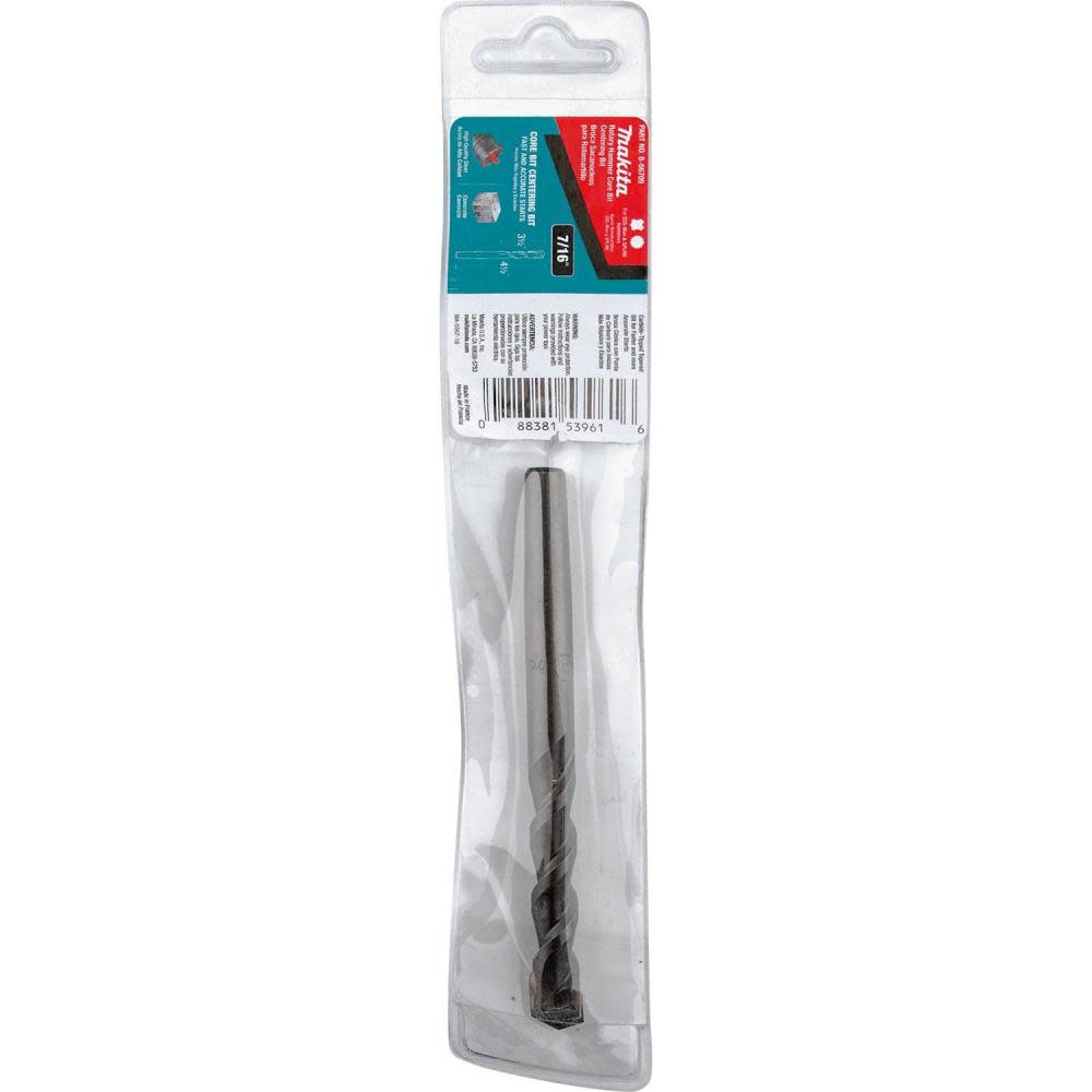 Makita 7/16″ x 4-1/2″ Rotary Hammer Core Bit Centering Bit - Ascmtools