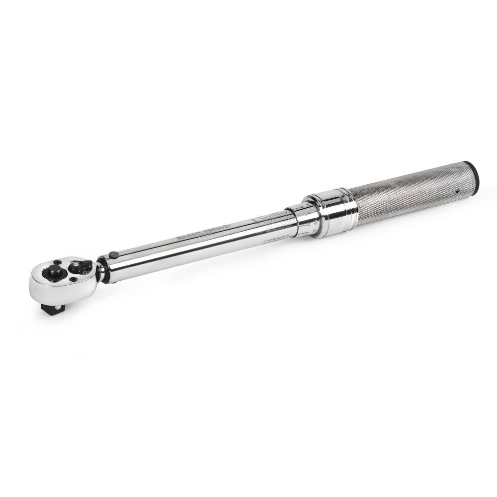 Klein Tools Micro-Adjustable Torque-Sensing Wrench with 1/2In Square-Drive Ratchet Head - Ascmtools
