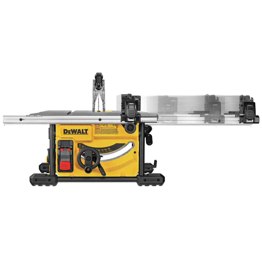 DEWALT Compact Jobsite Table Saw 8 1/4″ with Stand - Ascmtools
