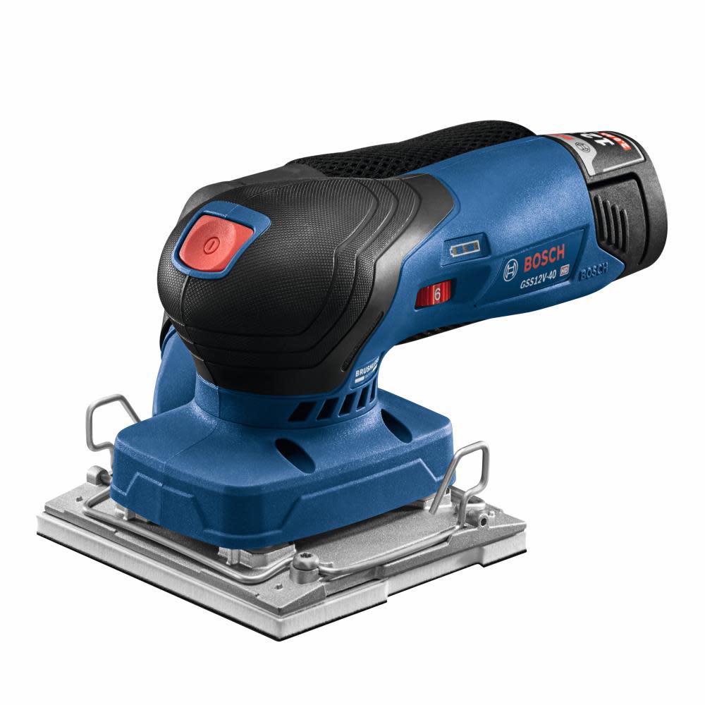 Bosch 12V 1/4 Sheet Orbital Finishing Sander Bare Tool - Ascmtools