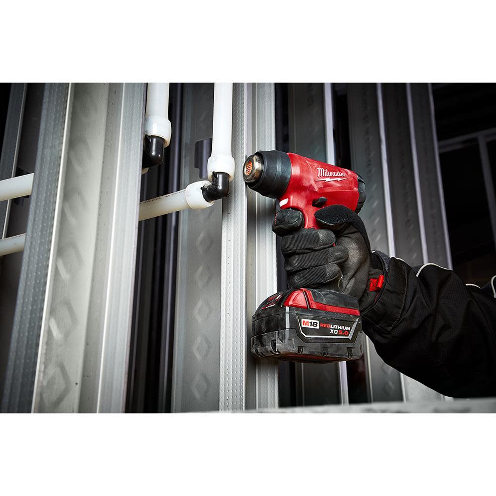 Milwaukee M18 Compact Heat Gun Kit - Ascmtools