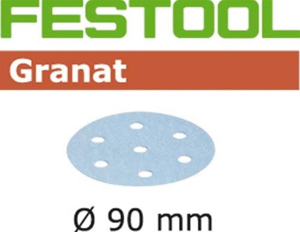 Festool Granat 90 Round P320 Sanding Abrasive – 100pk - Ascmtools