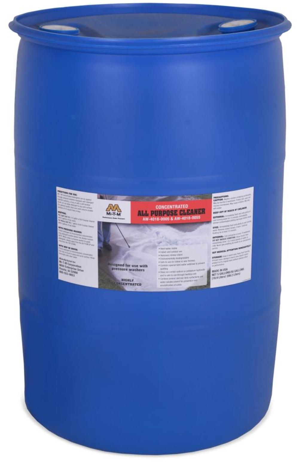 Mi T M 55 Gallon Drum All Purpose Cleaner - Ascmtools