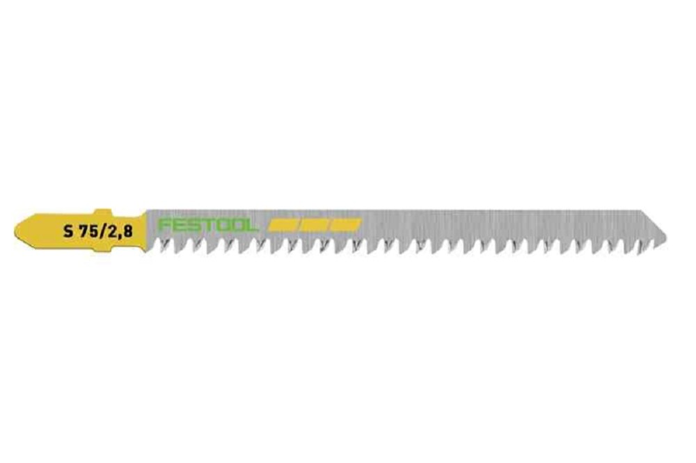 Festool Jigsaw blade S 75/2.8 Straight Cut – Pack of 5 - Ascmtools