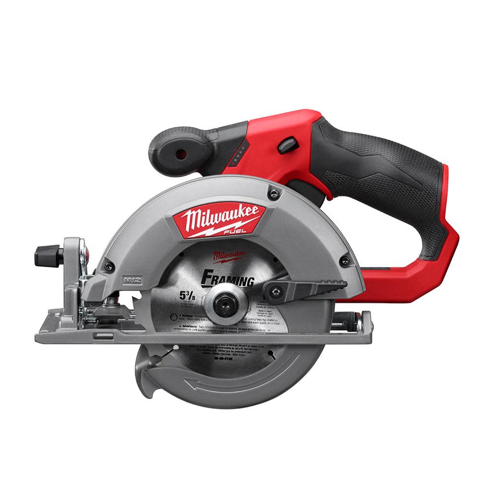 Milwaukee M12 FUEL 5-3/8 in. Circular Saw Reconditioned - Ascmtools