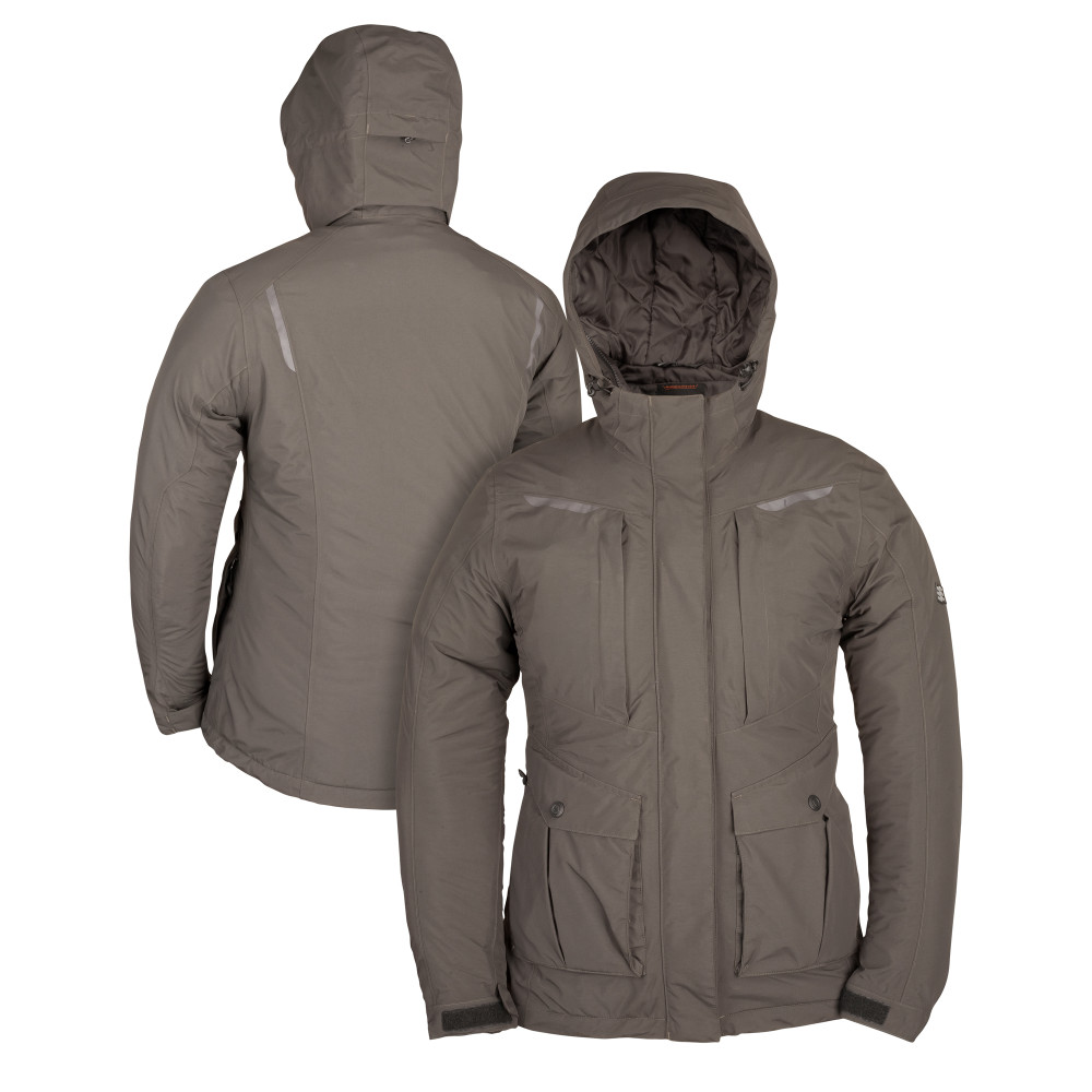 Mobile Warming Pinnacle Parka Heated Jacket Women’s 12 Volt Thyme XS - Ascmtools