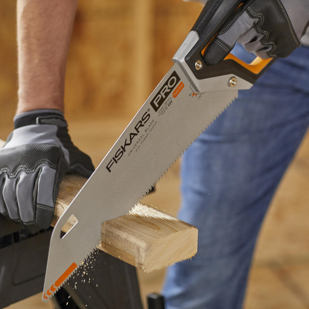 Fiskars Pro Power Tooth 15″ Universal Hand Saw - Ascmtools