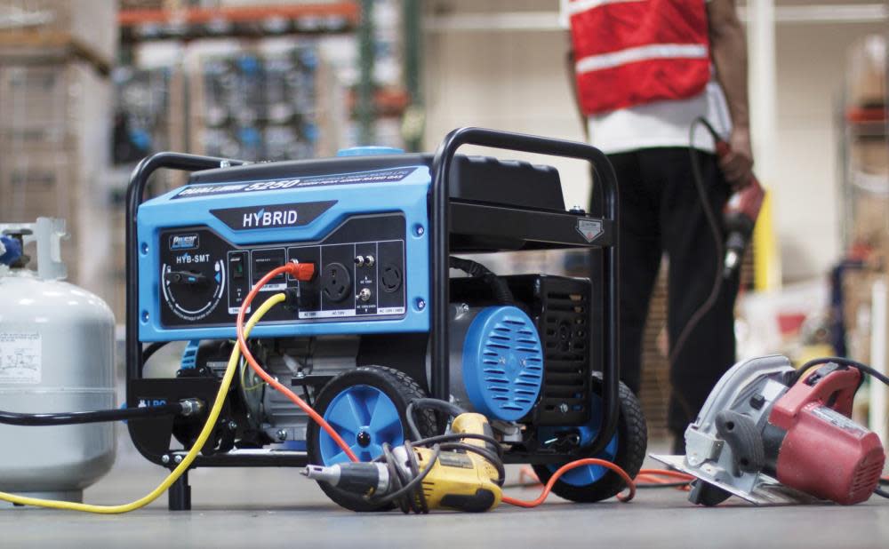 Pulsar Products 5250 Watt Dual Fuel Portable Generator - Ascmtools