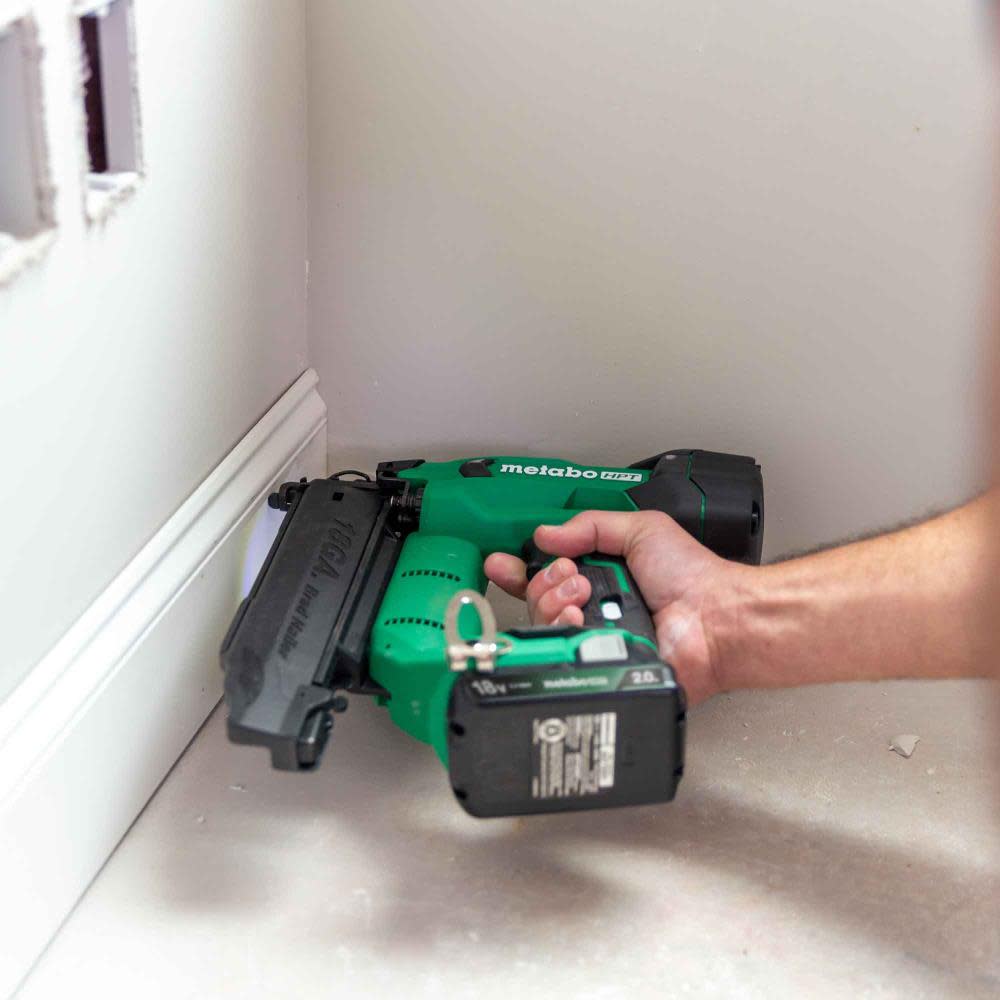 Metabo HPT 18V Brad Nailer Compact 18 Gauge Cordless Kit 2Ah - Ascmtools