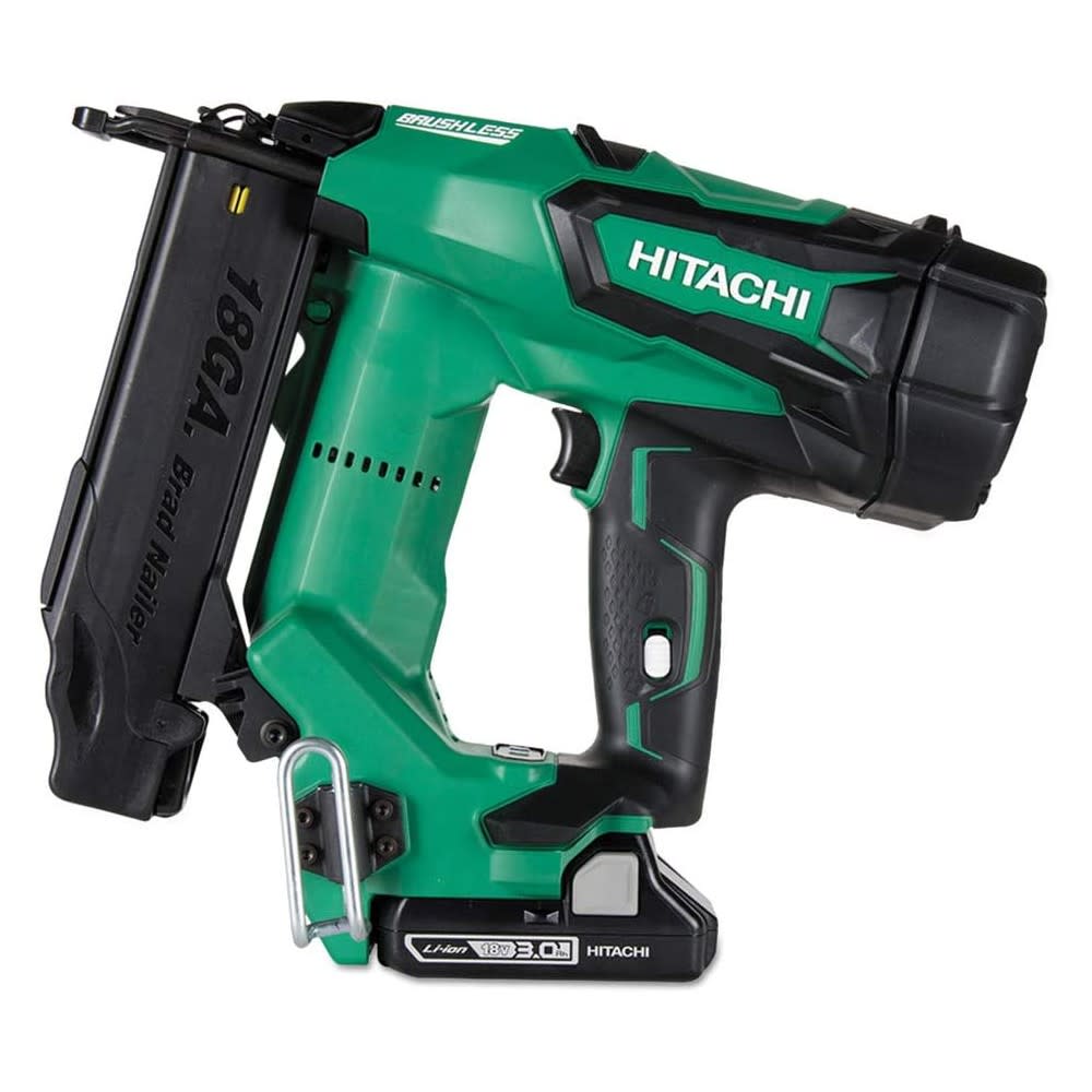 Hitachi 18V 2″ Straight Brad Nailer 18 Gauge Kit - Ascmtools