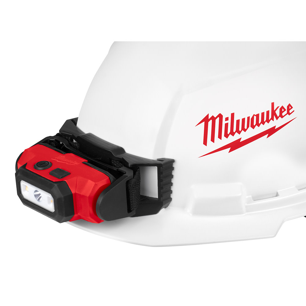Milwaukee Front Brim Hard Hat with BOLT Accessories Type 1 Class E - Ascmtools