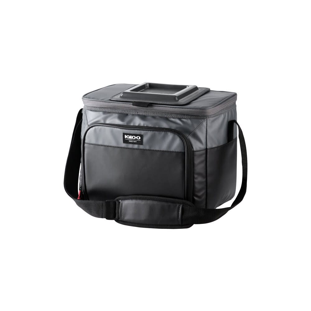 Igloo Cooler Bag Hard Liner Gray/Black 24 Can - Ascmtools