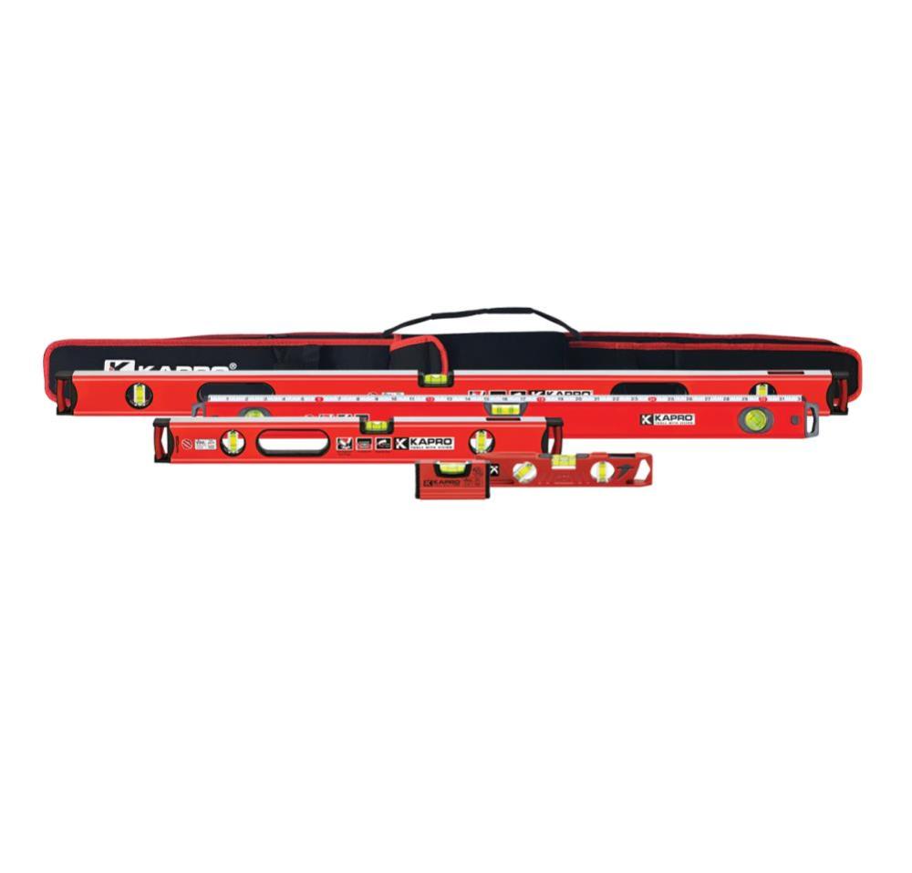 Kapro Carpenters Level Set 6pc - Ascmtools