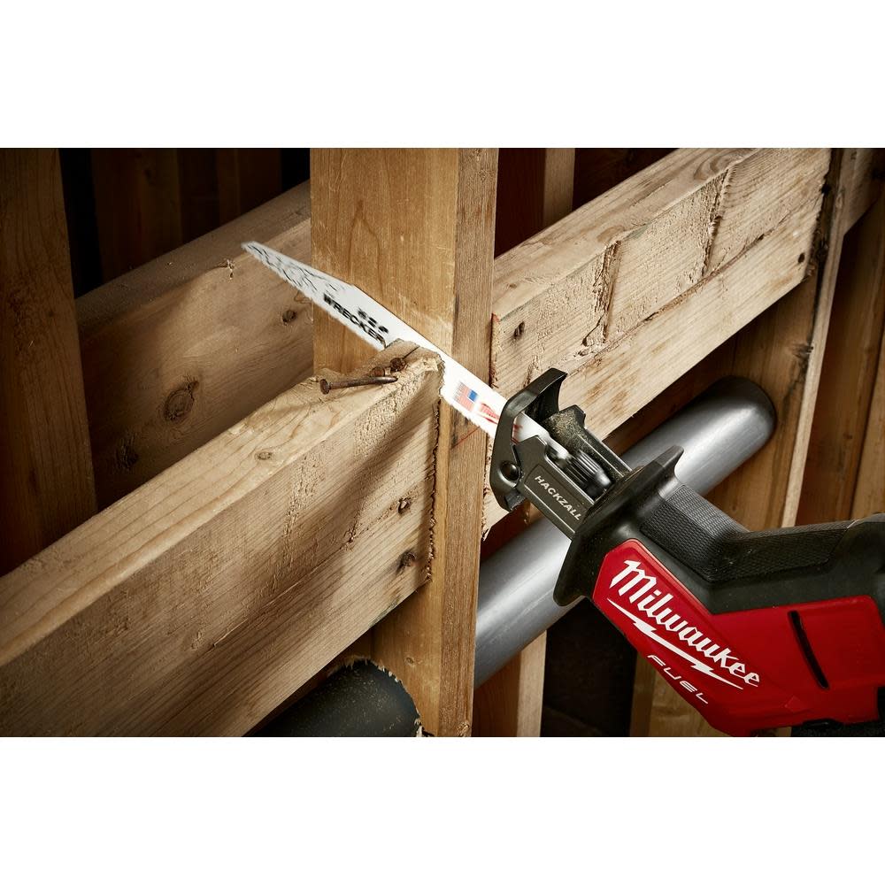 Milwaukee The Wrecker Multi-Material SAWZALL Blade 6 in. 7/11TPI 25PK - Ascmtools