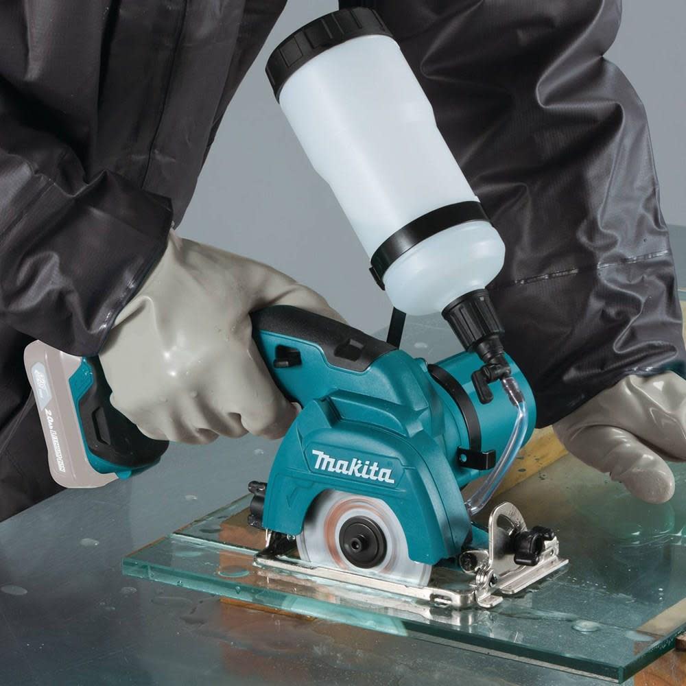 Makita 12 Volt Max CXT Lithium-Ion Cordless 3-3/8 in. Tile/Glass Saw (Tool Only) - Ascmtools