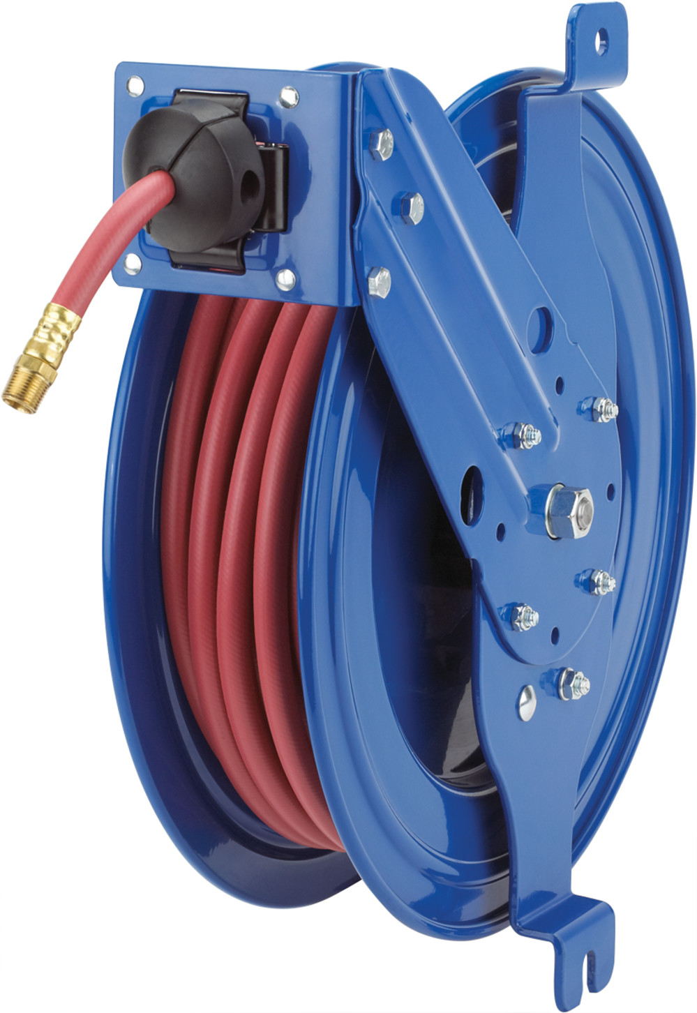 Coxreels Side Mount Reel with Guide Arm 3/8″ x 50′ 300PSI Air/Water - Ascmtools