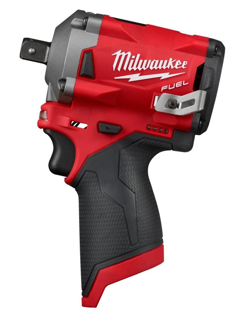 Milwaukee M12 FUEL Stubby 1/2 in. Pin Impact Wrench - Ascmtools