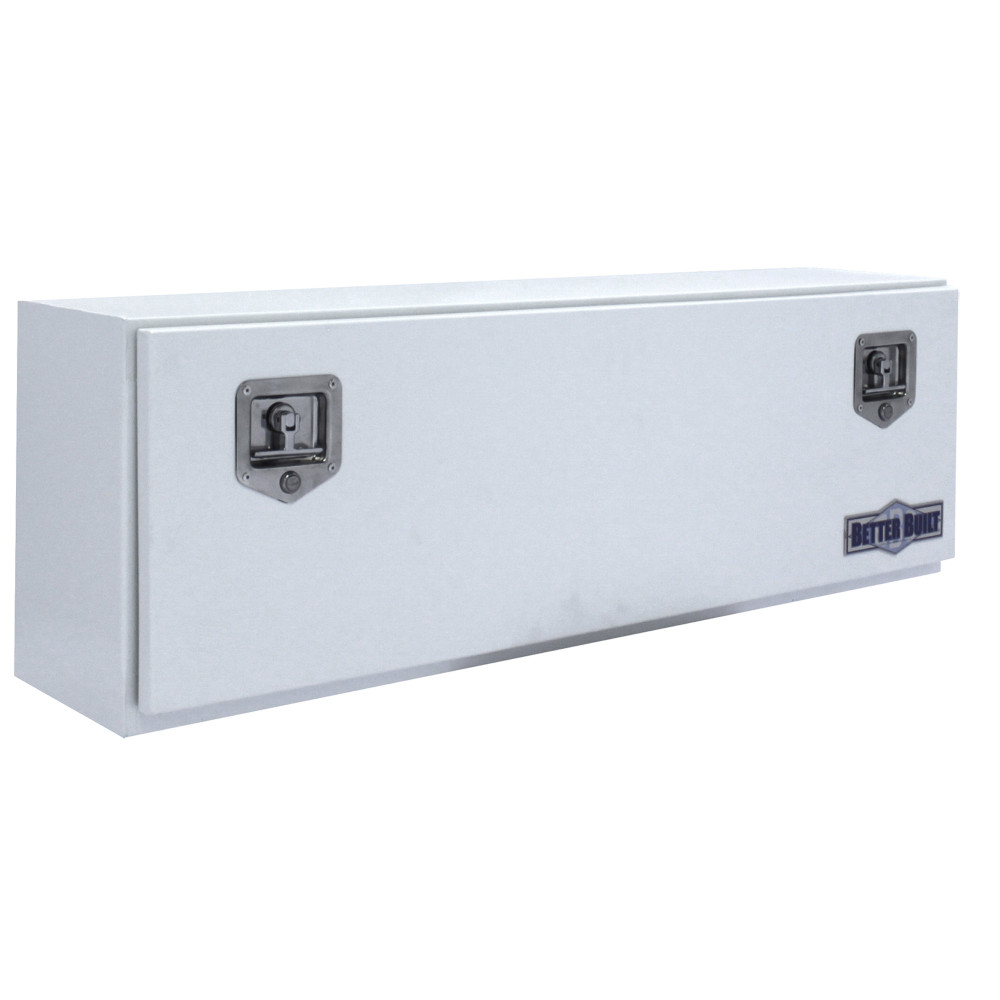 Better Built 48″ Hi-Side Truck Box Single Door Steel White - Ascmtools