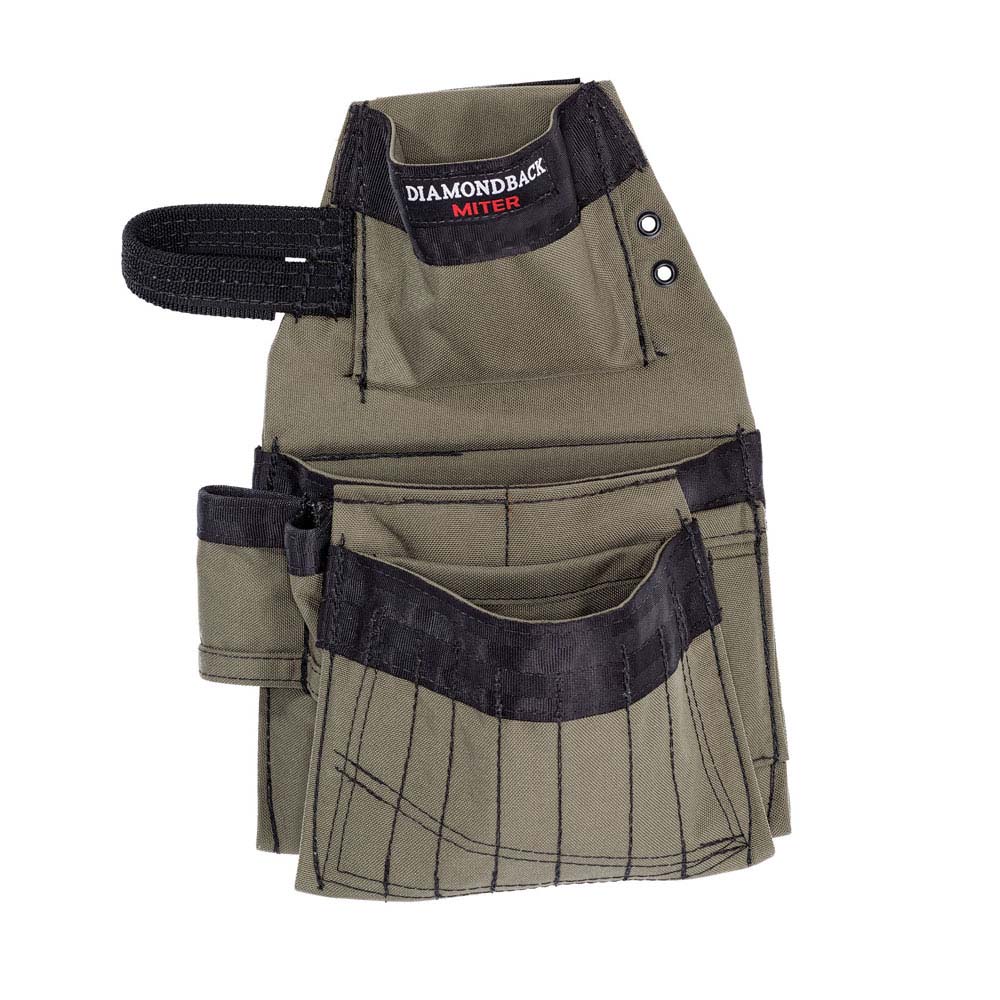 Diamondback Toolbelts Ranger Green Left Side Miter Tool Pouch - Ascmtools