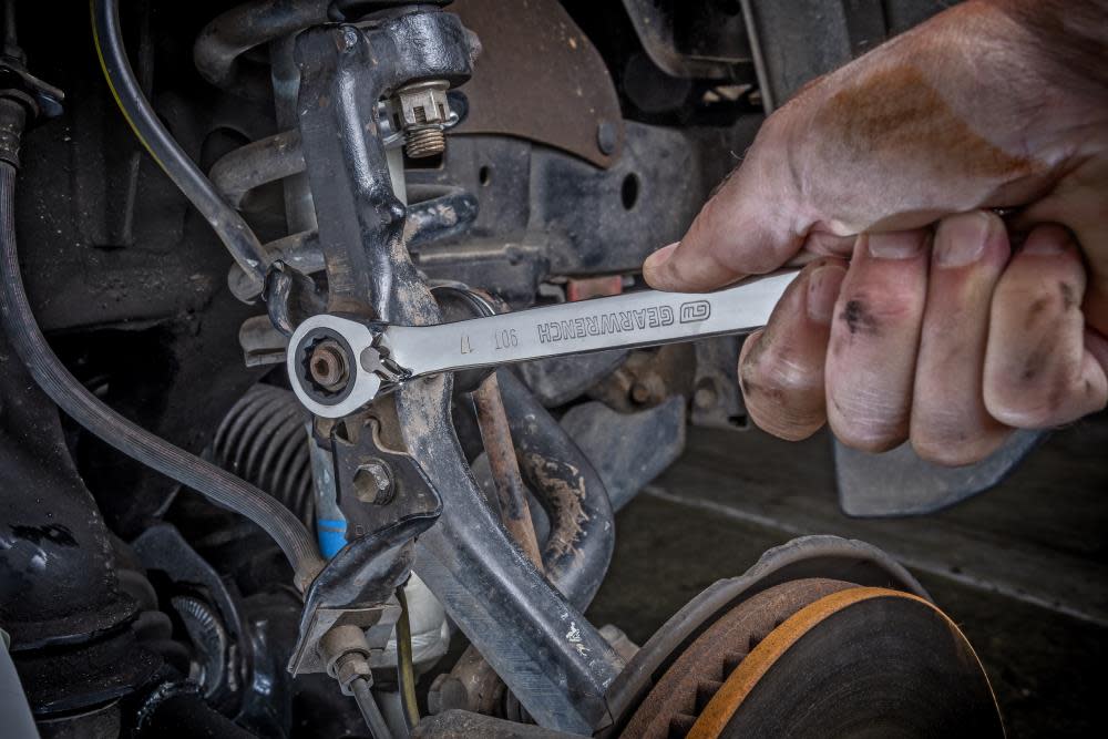 GEARWRENCH Ratcheting Wrench 9mm 90 Tooth 12 Point Reversible - Ascmtools