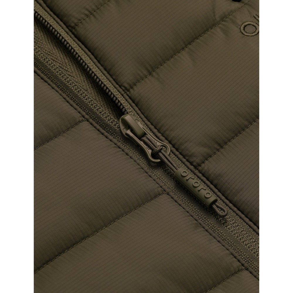 ORORO Womens Green Classic Heated Vest Kit Small - Ascmtools