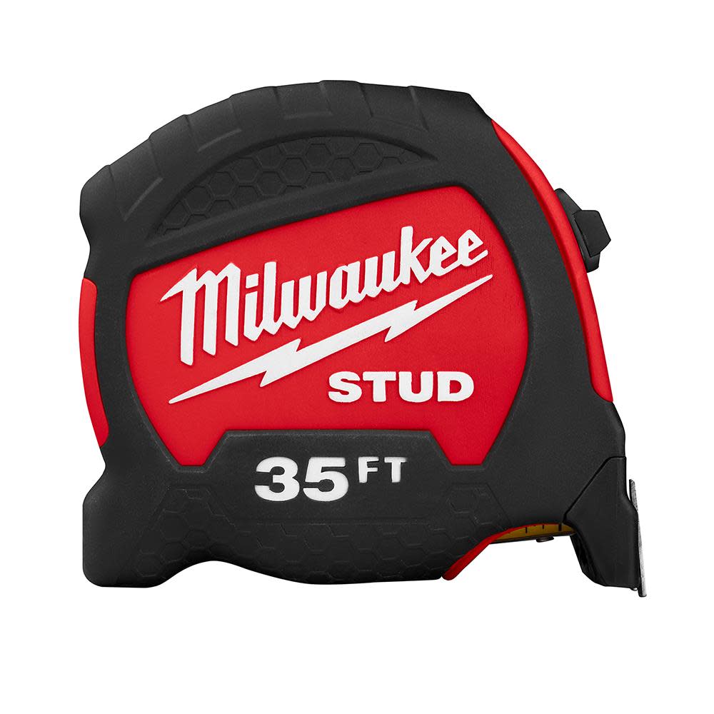 Milwaukee 35ft STUD Tape Measure - Ascmtools