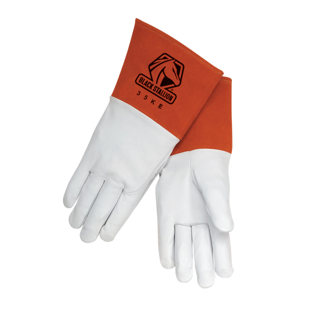Black Stallion Value-Priced Grain Kidskin TIG Gloves XL - Ascmtools