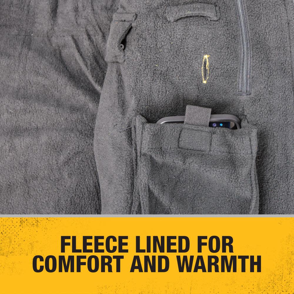 DEWALT Heated Kit Black Soft Shell Work Jacket Large - Ascmtools