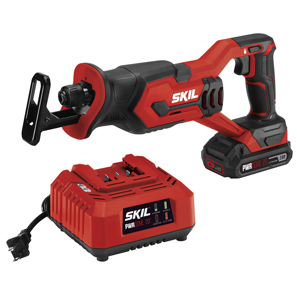 SKIL 20V PWRCORE Reciprocating Saw Kit - Ascmtools
