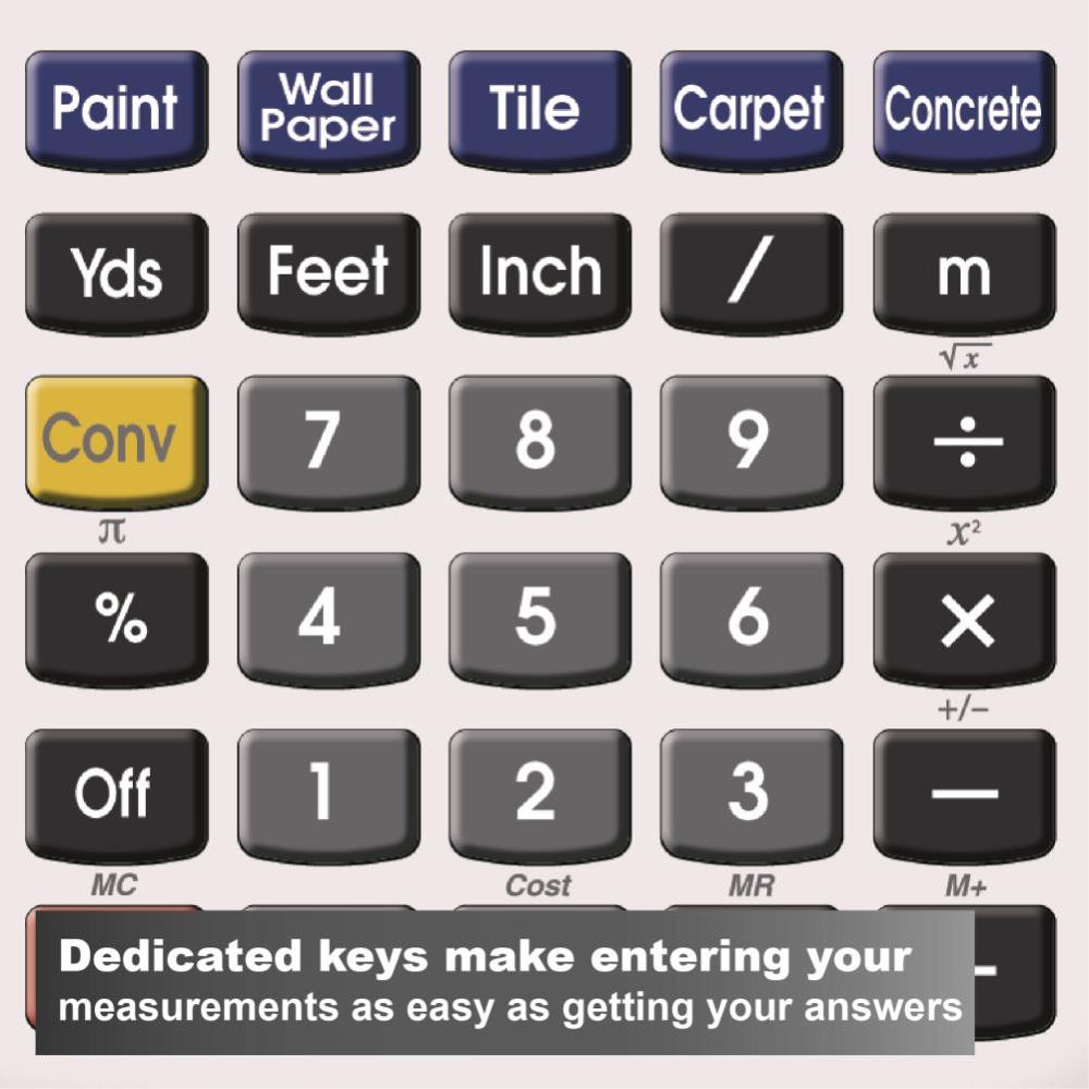 Calculated Industries Home ProjectCalc Do-It-Yourself Project Calculator - Ascmtools