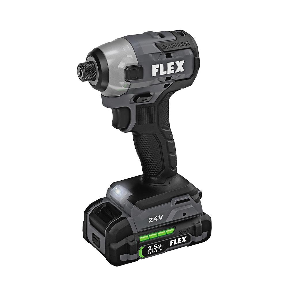 FLEX 24V Drill Driver and 1/4″ Impact Driver Kit - Ascmtools