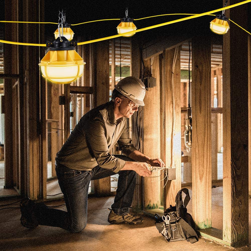 Feit Electric 65W 8000 Lumens 5-Lamp Plug-In String Worklight - Ascmtools