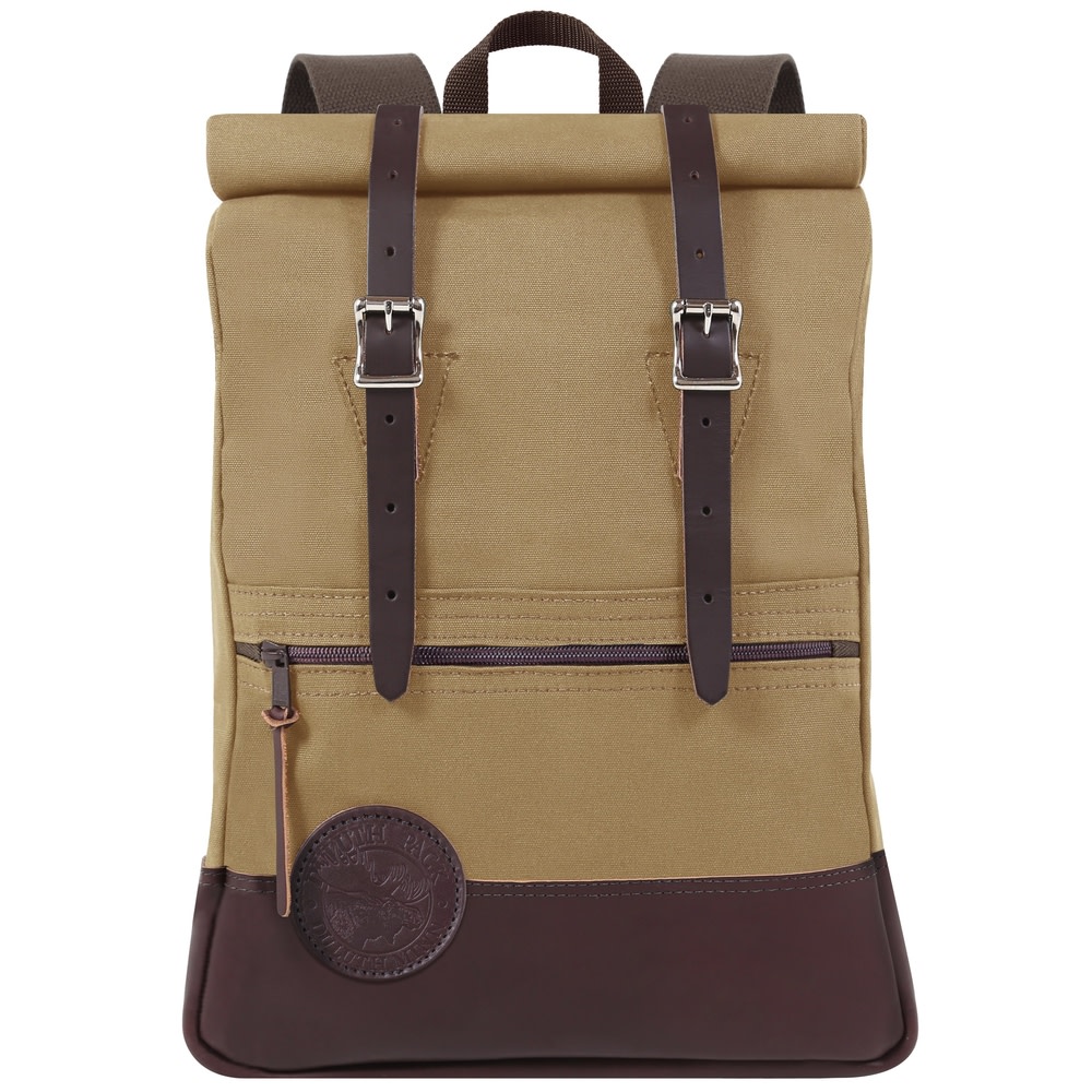 Duluth Pack Deluxe Roll-Top Scout Backpack – Khaki - Ascmtools
