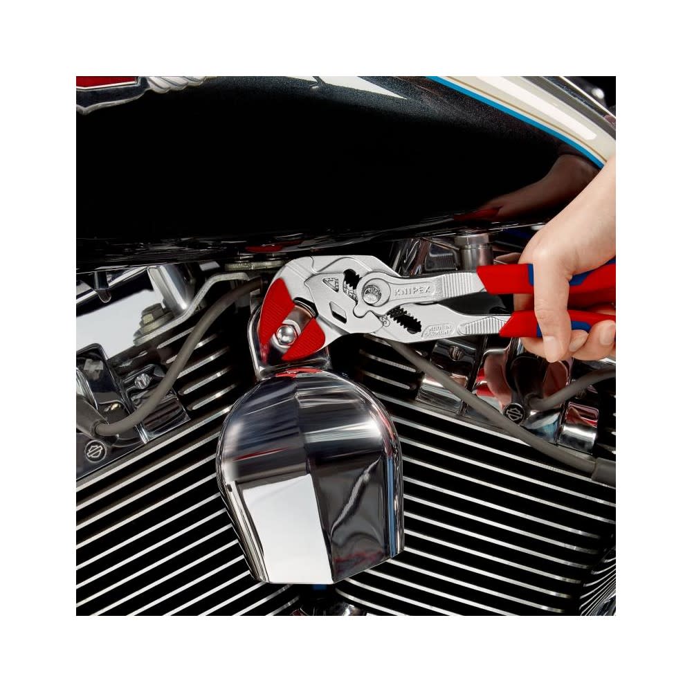 Knipex Pliers Wrench 250mm Chrome Plated Head - Ascmtools