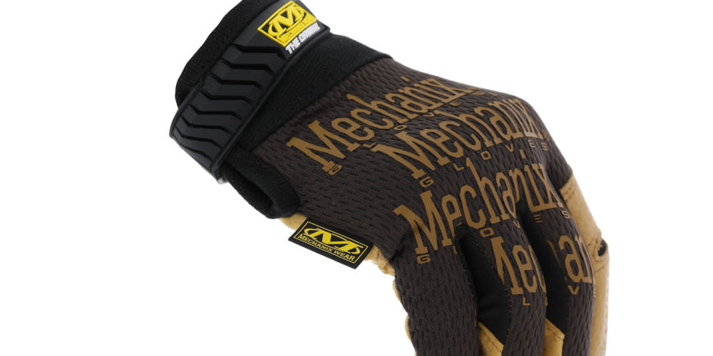 Mechanix Wear Leather Original Gloves Large - Ascmtools