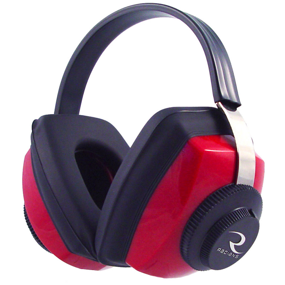 Radians Competitor ear muffs with red cups - Ascmtools