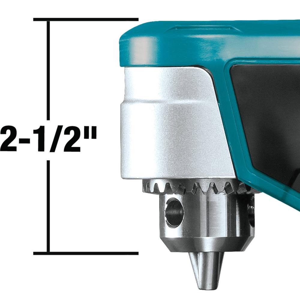 Makita 12V Max CXT Lithium-Ion Cordless 3/8 In. Right Angle Drill Tool Only - Ascmtools