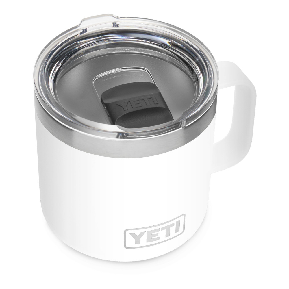 Yeti Rambler Mug with MagSlider Lid 14oz White - Ascmtools