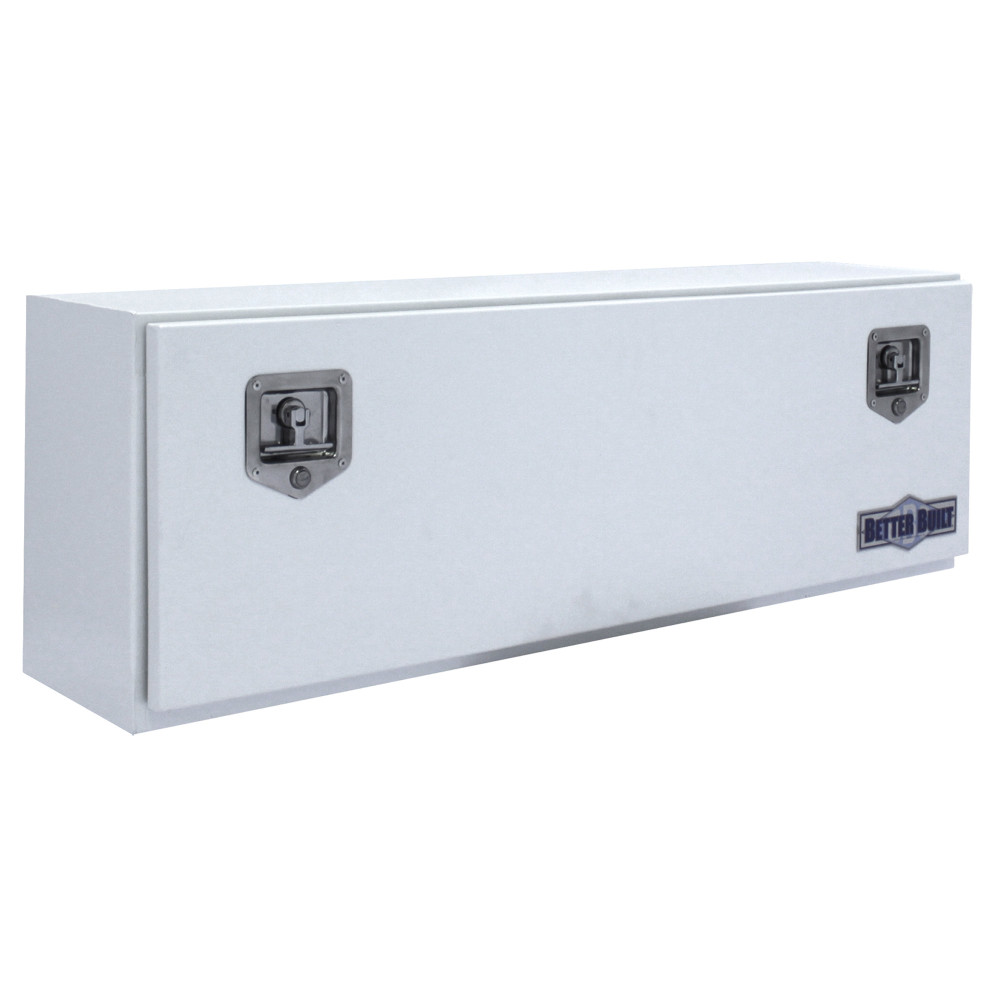 Better Built 60″ Hi-Side Truck Box Single Door Steel White - Ascmtools