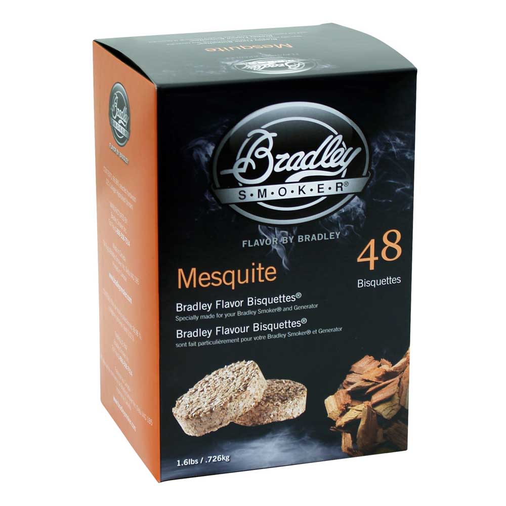 Bradley Smoker Flavor Bisquettes Mesquite 48pk - Ascmtools