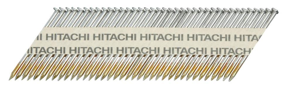 Hitachi 3-1/4 In. x 0.131 Smooth Hot Dipped Galvanized Clipped Head Paper Tape Framing Nails - Ascmtools