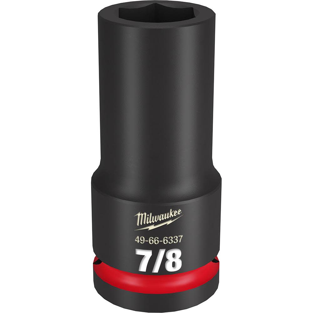 Milwaukee SHOCKWAVE Impact Duty Socket 3/4″ Drive 7/8″ Deep 6 Point - Ascmtools