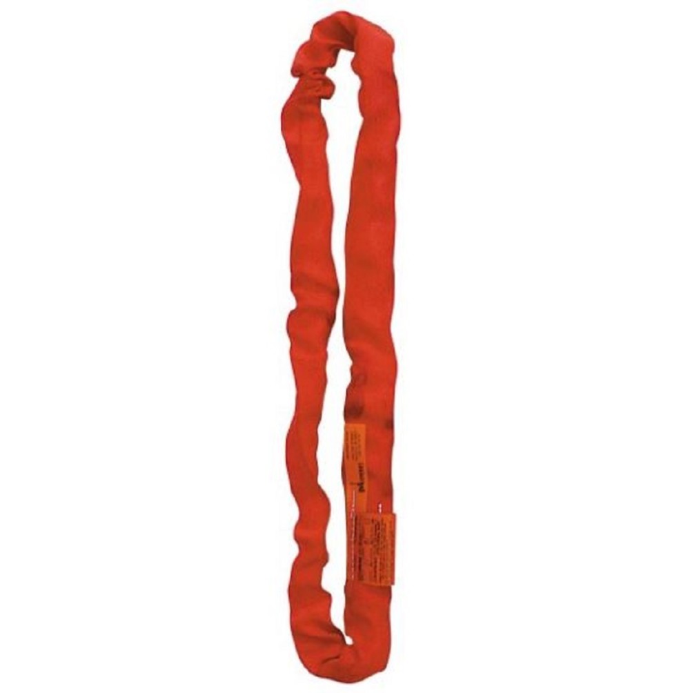Lift-All 10 Ft. Red Endless Tuflex Poly Roundsling - Ascmtools