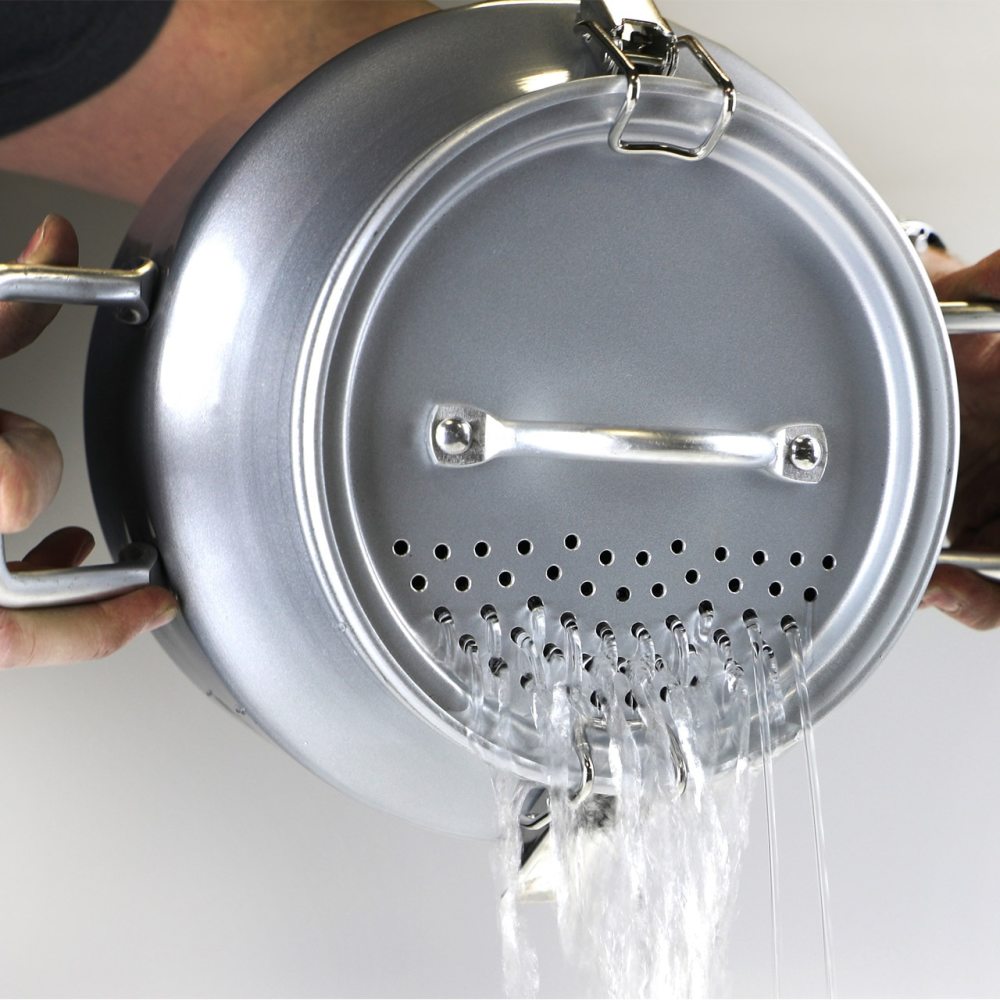 Cancooker Aluminum Strainer Lid - Ascmtools