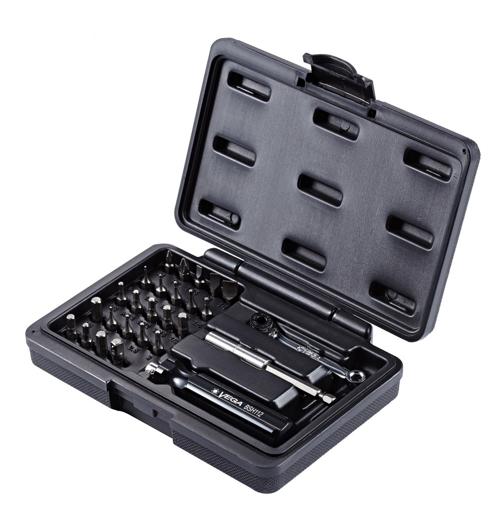 Vega 27pc Bit & Hand Driver Set with Ratchet - Ascmtools