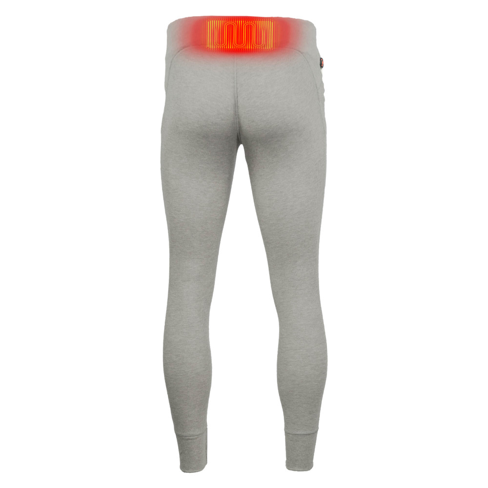 Mobile Warming Thermick Baselayer Pant Mens 7.4V Gray Small - Ascmtools