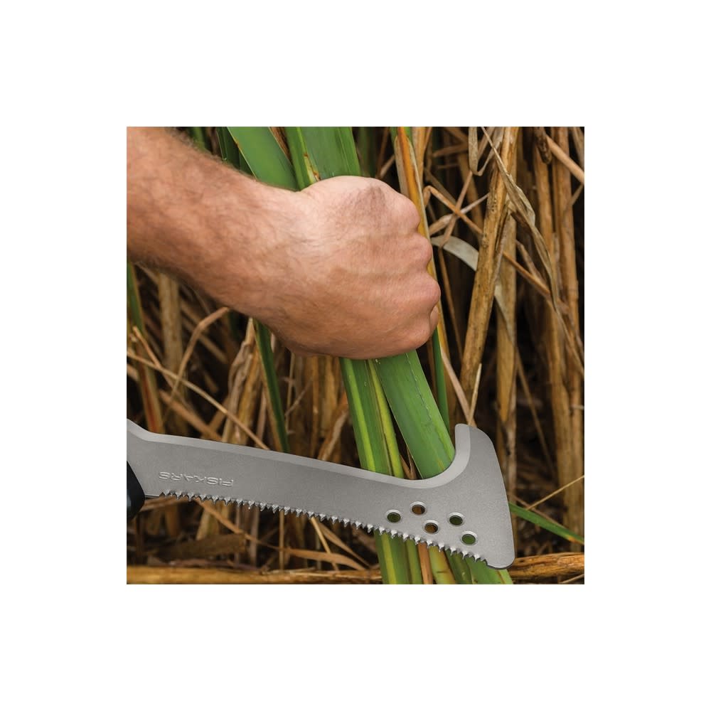 Fiskars 18″ Billhook Sawith Machete with Nylon Carrying Sheath - Ascmtools