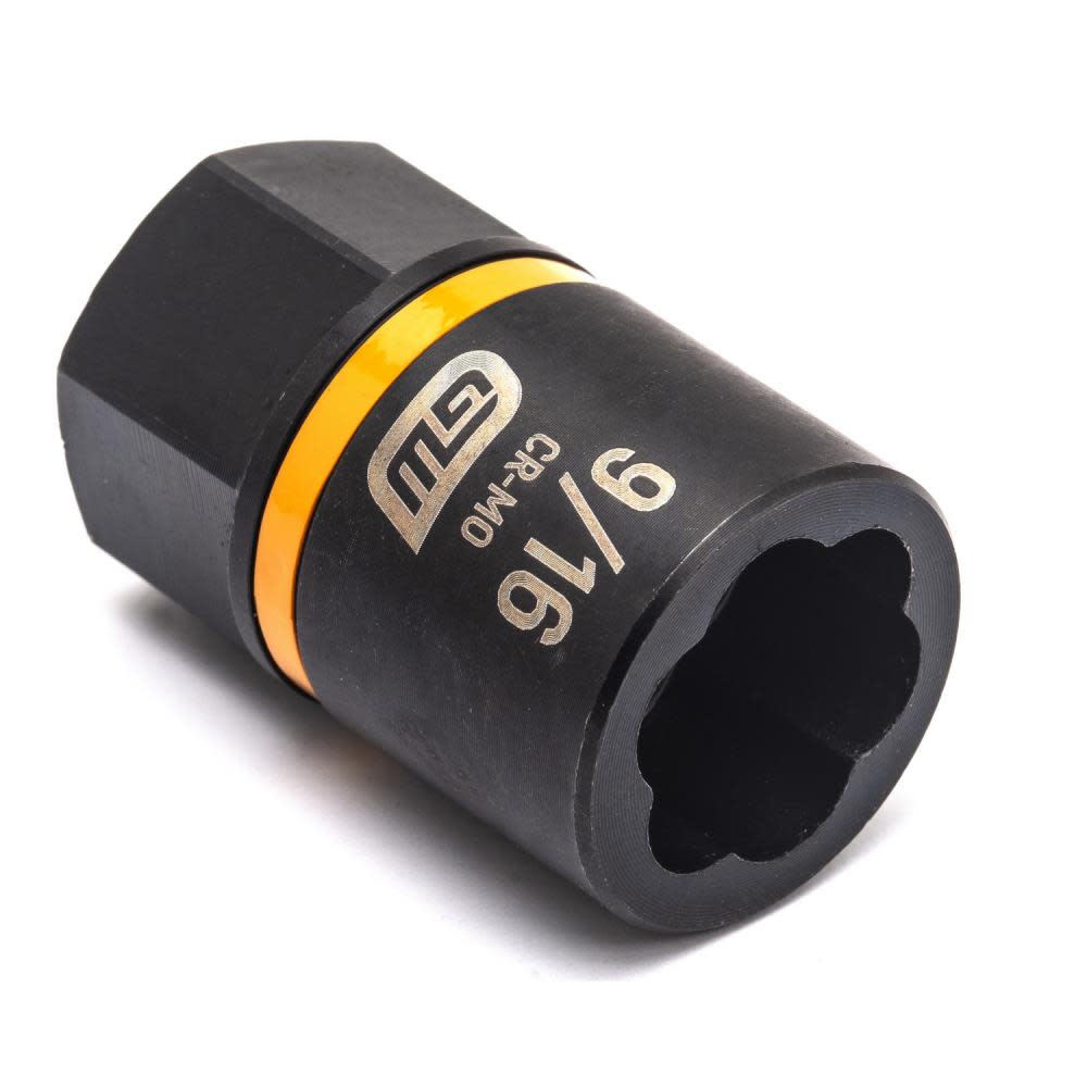GEARWRENCH 3/8 Drive Bolt biter Impact Extraction Socket 9/16″ - Ascmtools